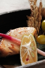 銀ダラ西京焼き